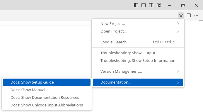 show setup guide